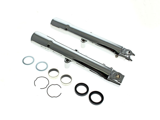 Fork Sliders – Chrome. Fits FL Softail 1986-1999