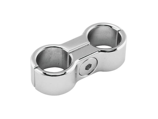2 Hose Separator – Chrome. Fits 5/16in. or 3/8in. Hose