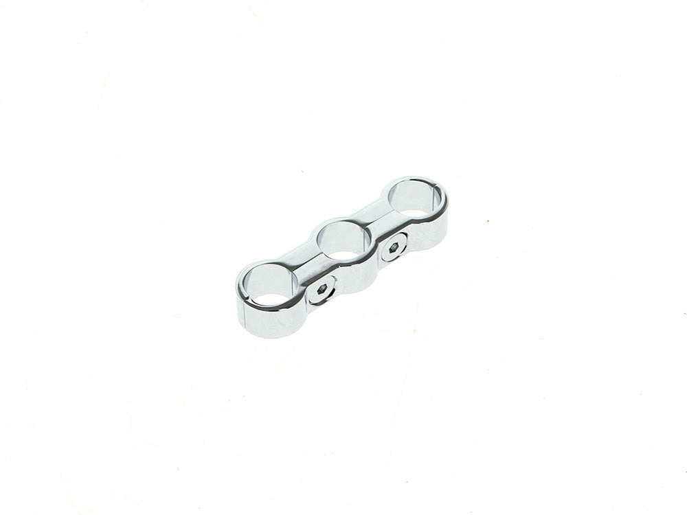 3 Hose Separator – Chrome. Fits 5/16in. or 3/8in. Hose