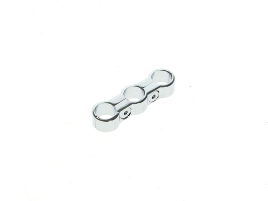 3 Hose Separator – Chrome. Fits 5/16in. or 3/8in. Hose
