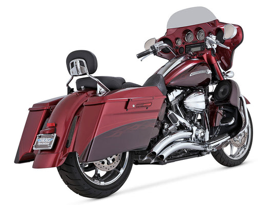 Big Radius Exhaust – Chrome. Fits Touring 2007-2016