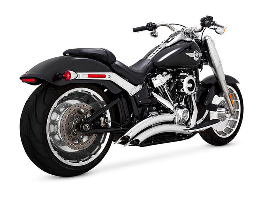 Big Radius Exhaust – Chrome. Fits Breakout & Fat Boy 2018-2024