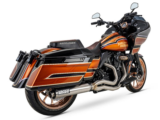 Supersport 2-into-1 – Stainless Steel. Fits Touring 2017up