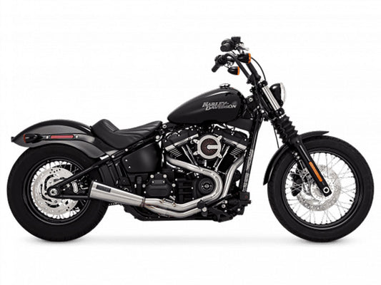 2-into-1 Upsweep Exhaust – Stainless. Fits Dyna 1991-2017