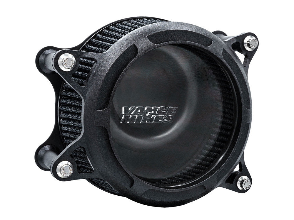 VO2 Insight Air Cleaner Kit – Wrinkle Black. Fits Touring 2017-2024 & Softail 2018-2024