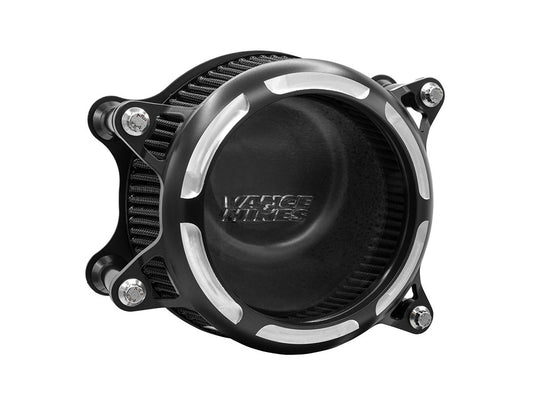VO2 Insight Air Cleaner Kit – Black Contrast. Fits Touring 2008-2016, Softail 2016-2017, CVO Softail 2011-2017 & Dyna Low Rider S 2016-2017 with Throttle-by-Wire