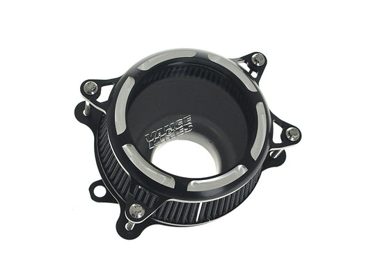 VO2 Insight Air Cleaner Kit – Black Contrast. Fits CVO Touring 2023up, Street Glide & Road Glide 2024up, Touring 2025up & Softail 2025up