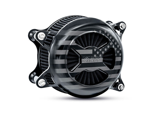 VO2 America Air Cleaner Kit – Black. Fits CVO Touring 2023up, Street Glide & Road Glide 2024up, Touring 2025up & Softail 2025up