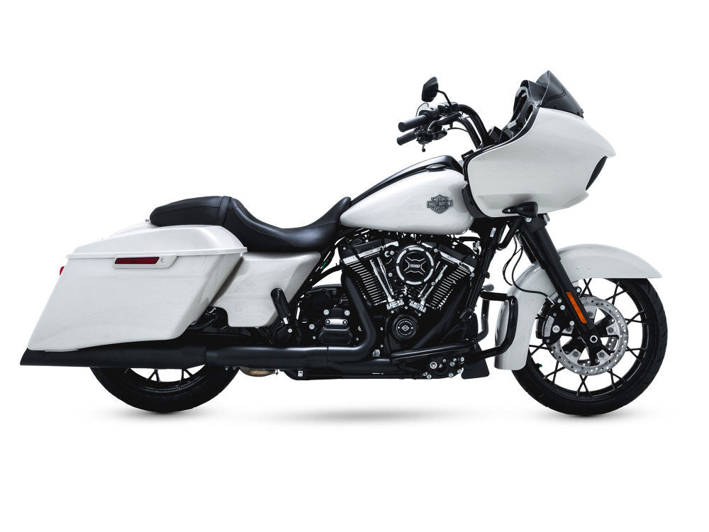 4.5in. Backslash Slip-On Mufflers – Black. Fits Touring 2017up