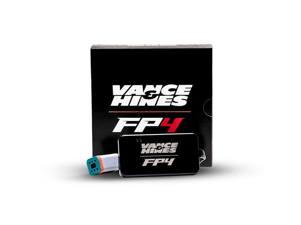 Vance & Hines Fuelpak FP4 Fuel Tuner – Grey CAN 6 Pin. Fits Softail 2011-2020, Dyna 2012-2017, Touring 2014-2020, Sportster 2014-2020 & Street 2015-2020