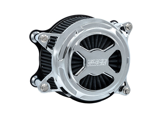 VO2 X Air Cleaner Kit – Chrome. Fits Touring 2017-2024 & Softail 2018-2024