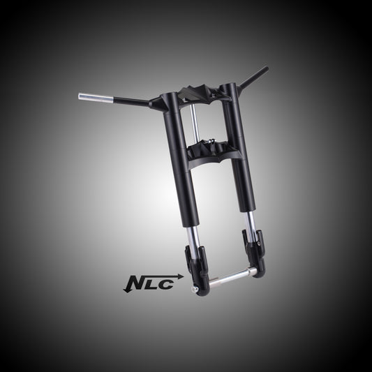 3D fork bridge kit 290mm "GP-1" for OEM fork legs V-Rod from 2012 and Muscle