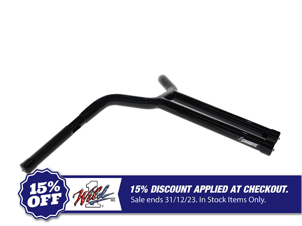 16in. x 1-1/4in. Chubby Psycho Street Fighter Handlebar – Gloss Black.