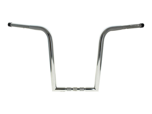 16in. x 1-1/4in. Chubby OutlawZ Ape Hanger Handlebar with Narrow Bottom – Chrome.