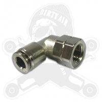 90 SWIVEL AIR FITTING - FEMALE THREAD X PUSH-TO-CONNECT