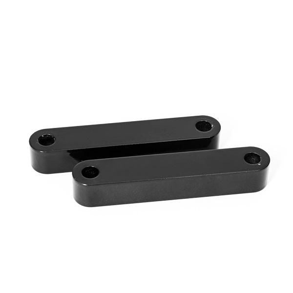 Touring Black Front Fender Spacers 2014-2023