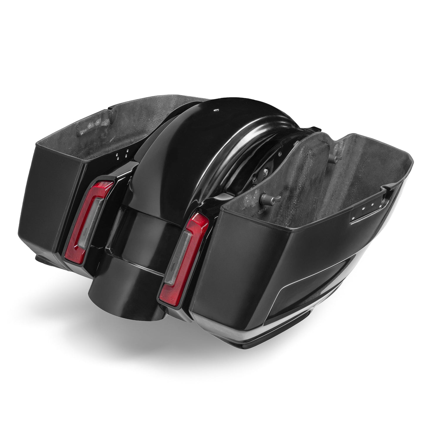 2024?2025 Touring Saddlebags & Rear Fender Kit ? Edge Line Series with US Plate Recess