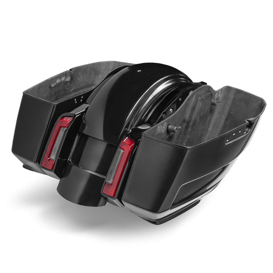 2024?2025 Touring Saddlebags & Rear Fender Kit ? Edge Line Series with US Plate Recess