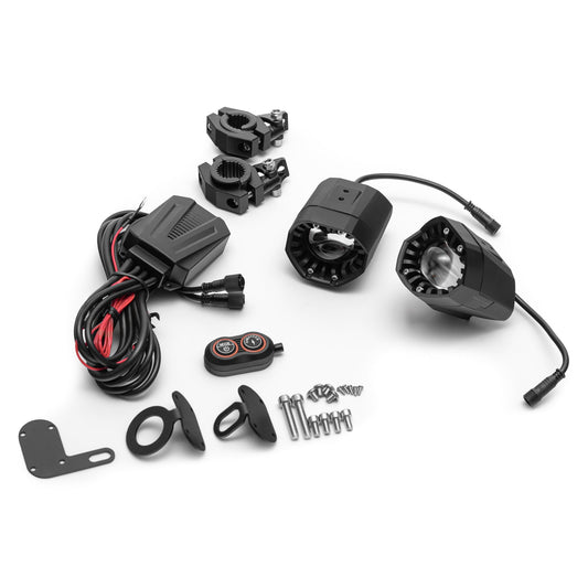 Auxiliary LED Passing Spotlight ? Dual Color, Bluetooth Control