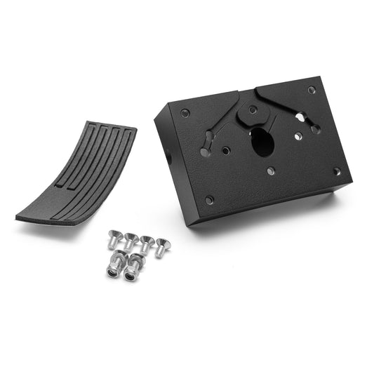 Harley Sport Glide FLSB License Plate Bracket & Taillight Adapter ? CNC Black