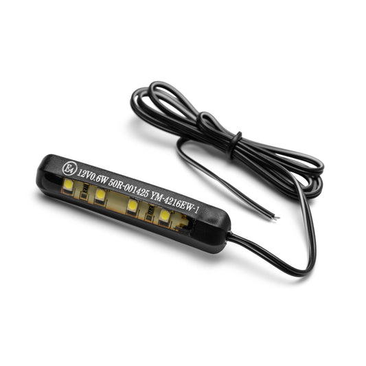 Ultra-Thin ECE License Plate Light ? Flexible Rubber, Self-Adhesive, 4-LED