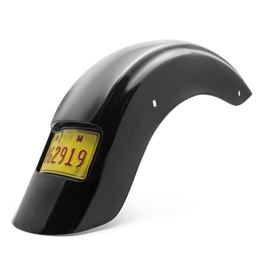 Touring 2009-2023 Rear Fender with Recessed Plate