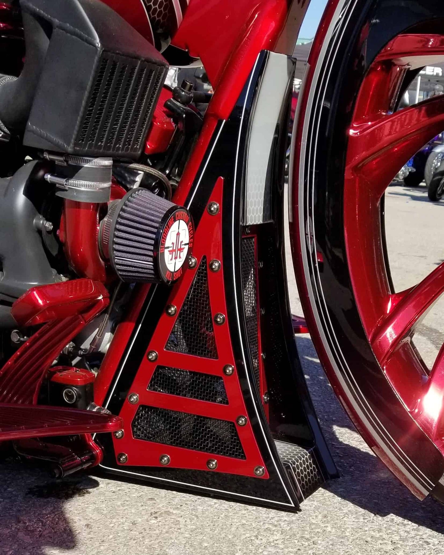 Bloodline Chin Spoiler, for 26 and 30 Wheel quantity