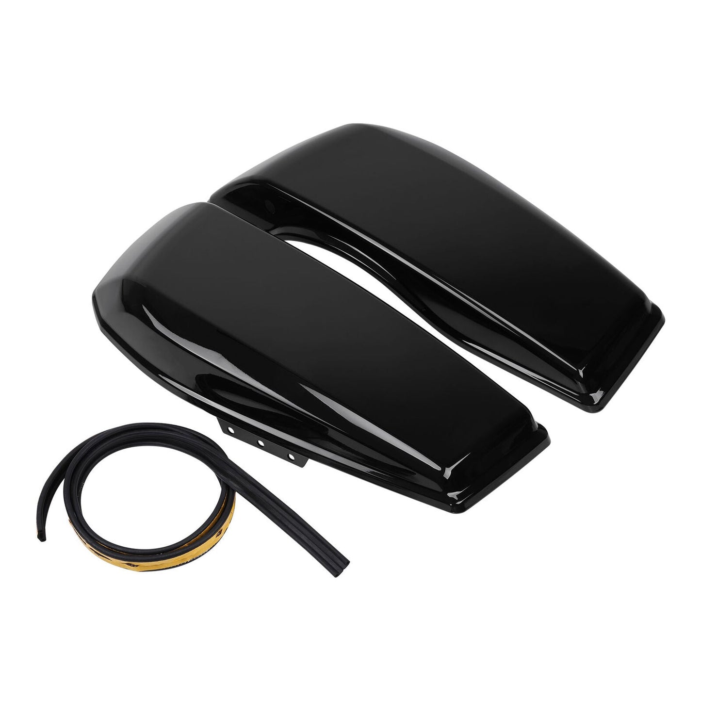 2024?2025 Harley Touring Saddlebag Lid Set ? Vivid Black | OEM Style, ABS