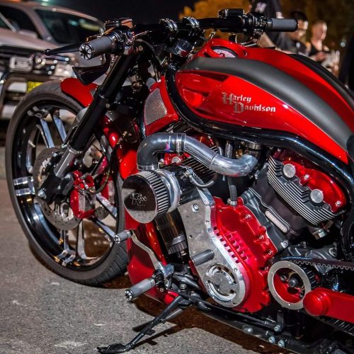 DarkSide Custom Harleys Supercharger Kit – V-Rod Stage 1