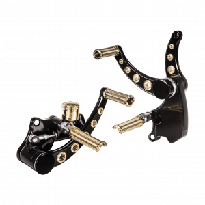 Forward Controls Black and Brass Gems