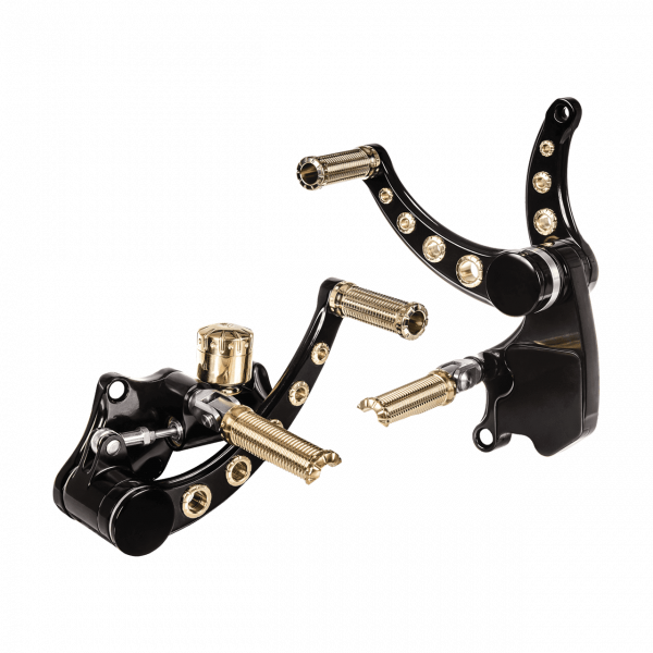 Forward Controls Black and Brass Gems