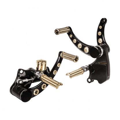 Forward Controls Black and Brass Gems